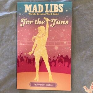 Taylor Swift MAD LIBS